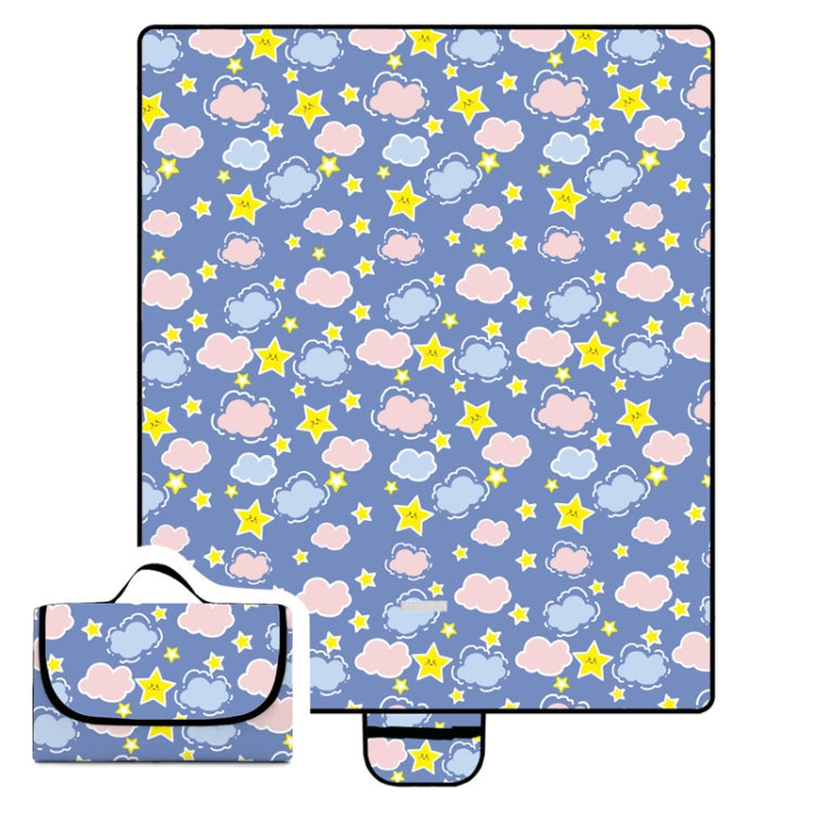 Y002 Outdoor Portable Oxford Cloth Picnic Mat Waterproof Moisture-proof Picnic Cloth(2x2m)