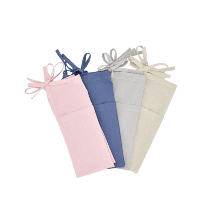 Crib Storage Hanging Bag Diaper Wrap Molar Toy Storage Bag(Primary Color)