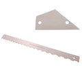 GNR2 Stainless Steel Measurement Bass Guitar Neck Ruler, Style:Single Teeth + Leveling Ruler