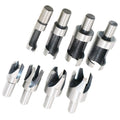 8 In 1 Carbon Steel Corkscrew Woodworking Hole Punch
