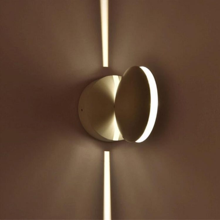 Semicircle LED Door Frame Corridor Window Wall Spotlight(Warm Light)
