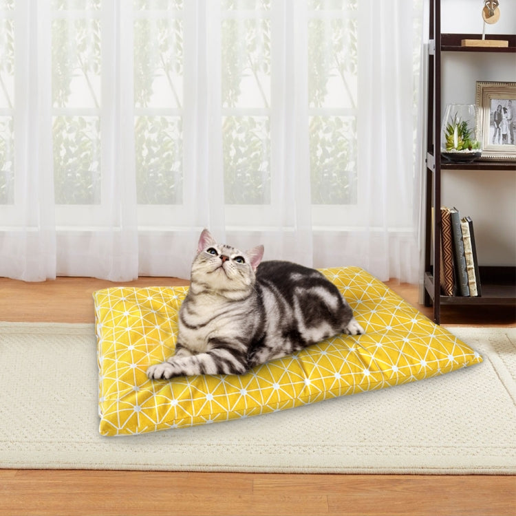 Winter Thick Warm Pet Sleeping Mat Cat Dog Sleeping Bed, Size:XL(Grey)