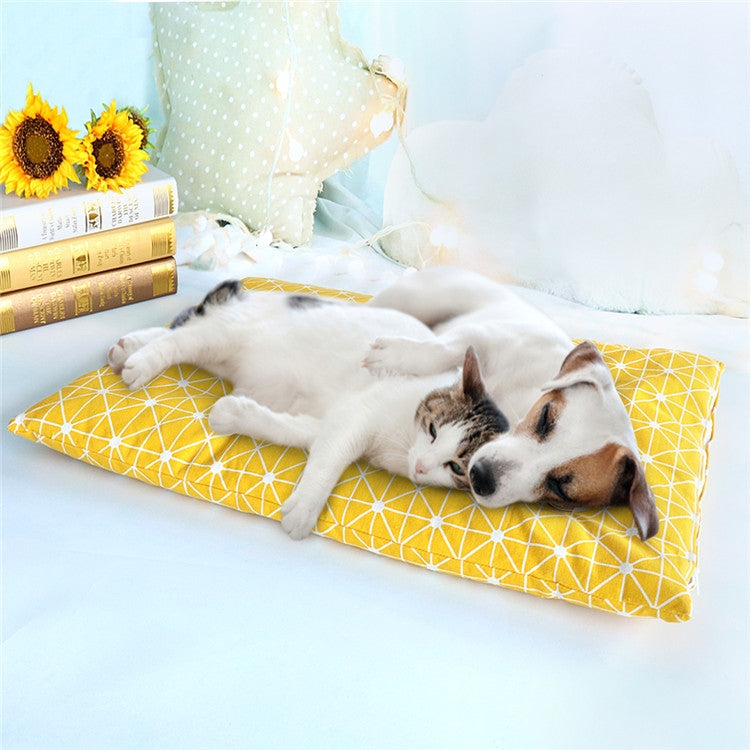 Winter Thick Warm Pet Sleeping Mat Cat Dog Sleeping Bed, Size:XL(Grey)