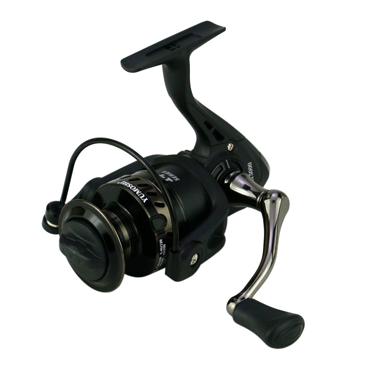 YUMOSHI LS5000 Metal Head Fishing Reel Sea Rod Spinning Reel(Metal Swing Arm+Hard Rubber Grip)