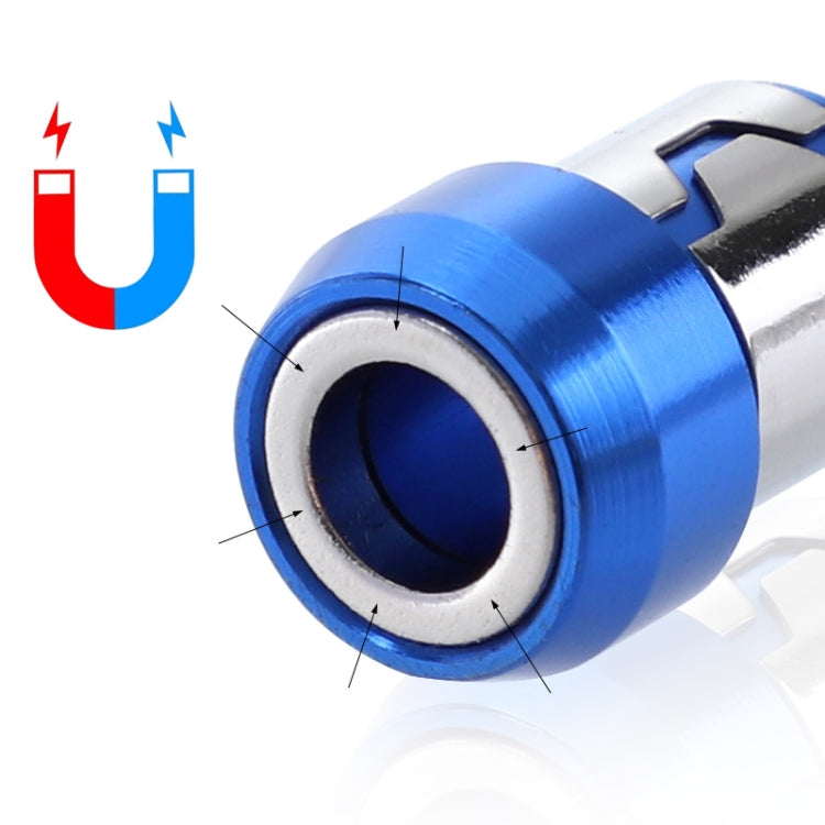 Full Metal Screwdriver Head Plus Magnet(Gold)