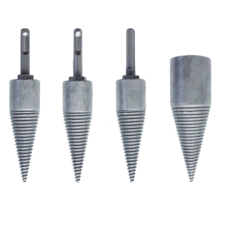 Dual-Purpose Firewood Splitting Tool, Style:Hexagon Shank Electric Hammer Drill
