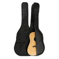 40/41 Inch Guitar Waterproof Single Layer Oxford Cloth Guitar Bag(Black)