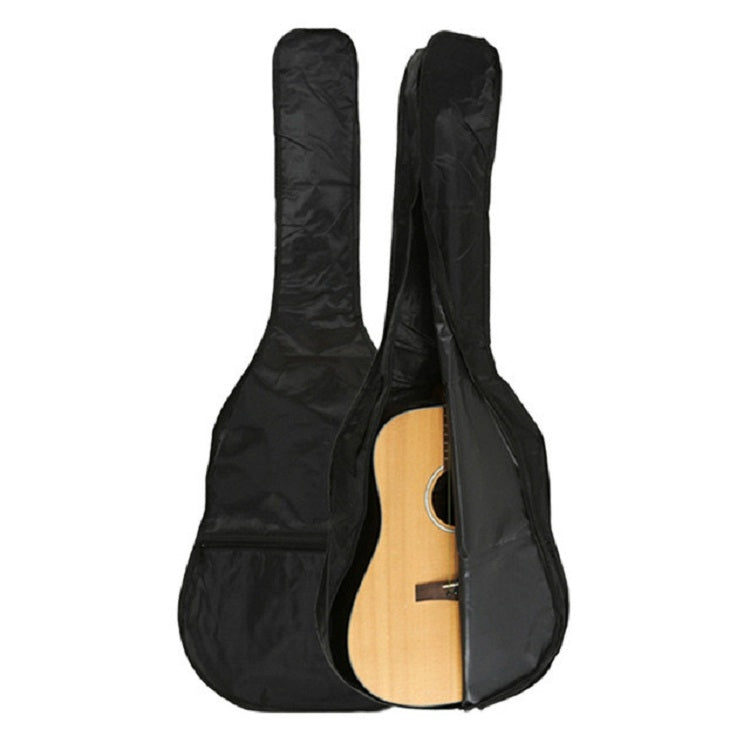 40/41 Inch Guitar Waterproof Single Layer Oxford Cloth Guitar Bag(Black)