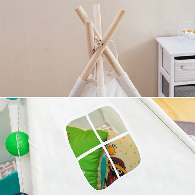 Children's Room Princess Tent Indoor Play House Folding Tent Toy, Size:1.35m(White)