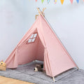 Children's Room Princess Tent Indoor Play House Folding Tent Toy, Size:1.35m(Pink)
