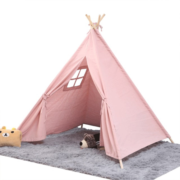 Children's Room Princess Tent Indoor Play House Folding Tent Toy, Size:1.35m(Pink)
