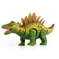 Simulation Luminous Sound Electric Universal Dinosaur Model Toy Boy Gift(Stegosaurus)