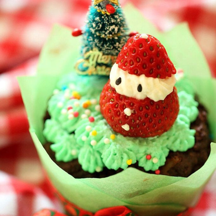 Christmas Supplies Drop Glue Mold Cake Barbecue Baking Tool(Chocolate)