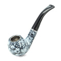 Ceramics Wood Pipes Mouthpiece Cigarette Smoking Pipe