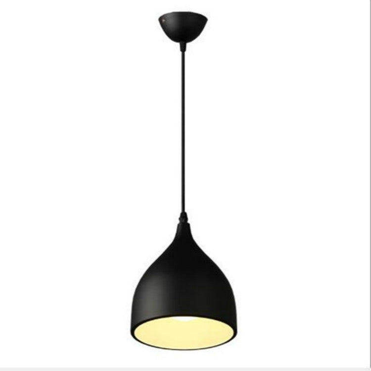 Creative Personality Internet Cafe Hotel Bar Hotel Restaurant Chandelier, Power Source:without Light Source(17cm Black)