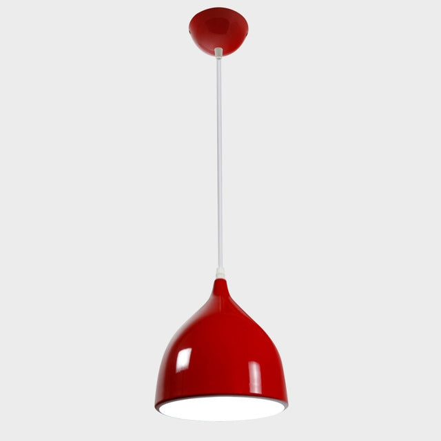 Creative Personality Internet Cafe Hotel Bar Hotel Restaurant Chandelier, Power Source:without Light Source(17cm Red)