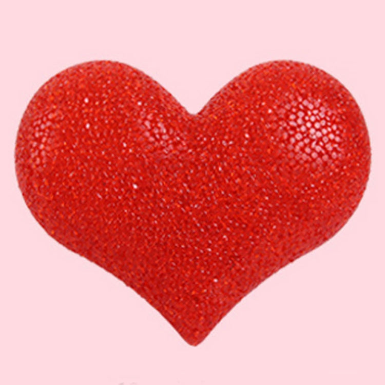 8cm White Heart  Indoor Decorative LED Night Light Romantic 3D Love Heart Valentine Day Wedding Party Decoration