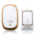 CACAZI K01 Pager Wireless Smart Music Doorbell, Random Color Delivery, US / EU / UK Plug