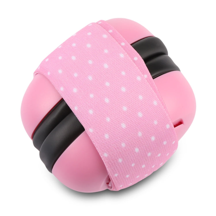 Newborn Baby Adjustable Elastic Earmuffs(Pink)