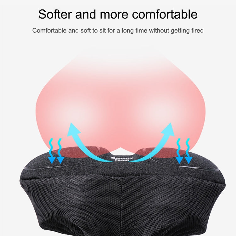 WHEEL UP Mountain Bike Cushion Cover Thicken and Comfortable Soft Bike Widen Sponge Cushion Cover for Four Seasons(S)