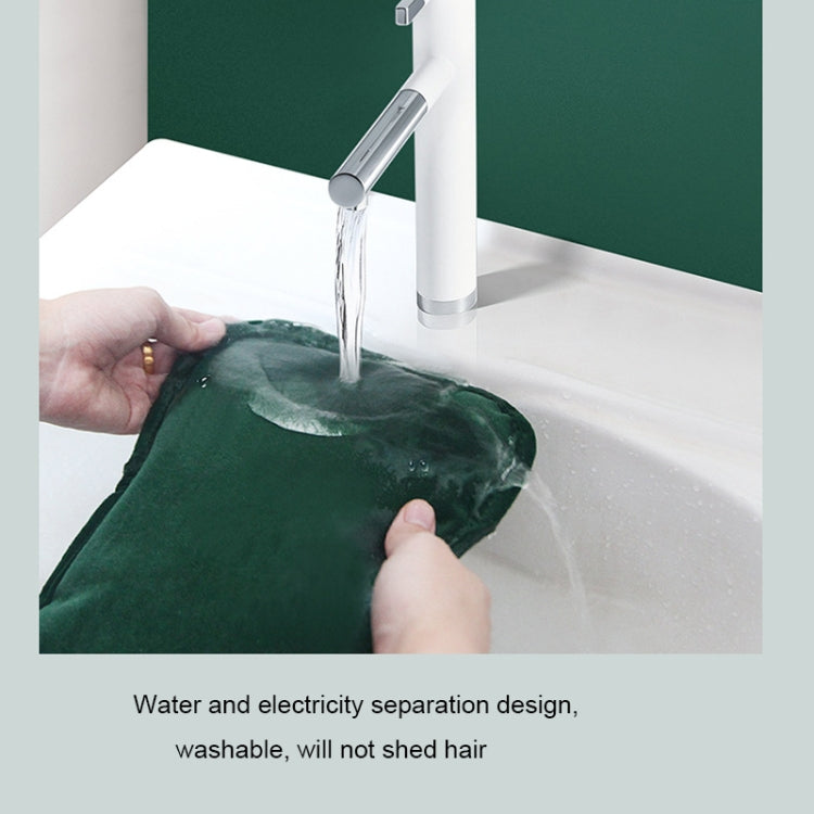 Waterless Graphene Hot Water Bag Rechargeable Hand Warmer,Style: Glove Version 3 Geat(Gray)