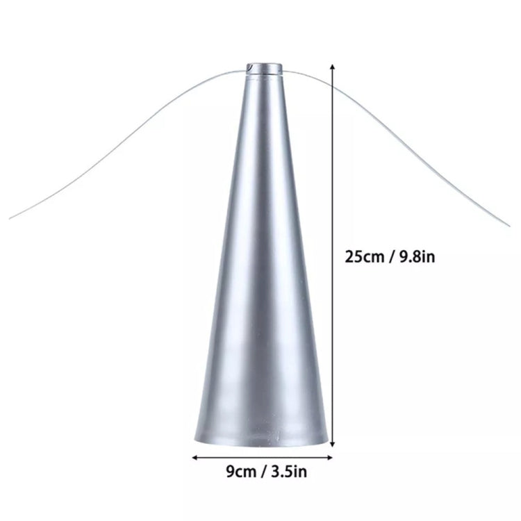 Multifunctional Fan Blade Automatic Fly Catcher Mosquito Repellent Fan, Size: 9x9x25cm (Gold)