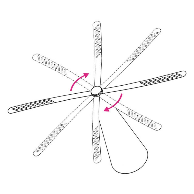 Multifunctional Fan Blade Automatic Fly Catcher Mosquito Repellent Fan, Size: 9x9x25cm (Gold)