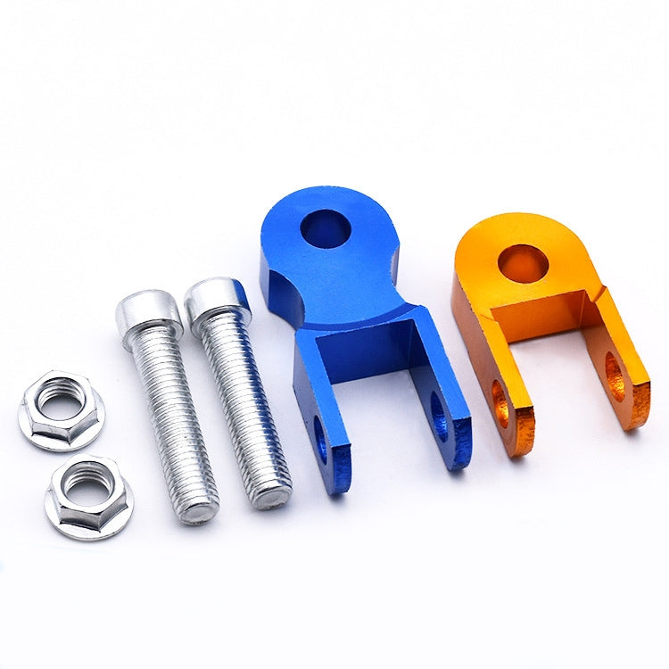 2 Pairs Shock Absorber Extender Height Extension for Motorcycle, Size: Small(Yellow)