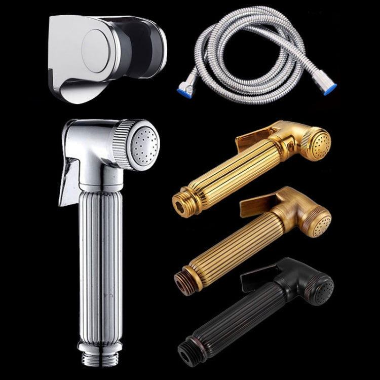 Multifunctional Wome Washers Pressure With Water Stop Woman Wash Nozzle Set, Colour:Gold