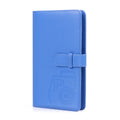 96 Photos Album PU Leather Storage Clip Card Holder Books(Dark Blue)