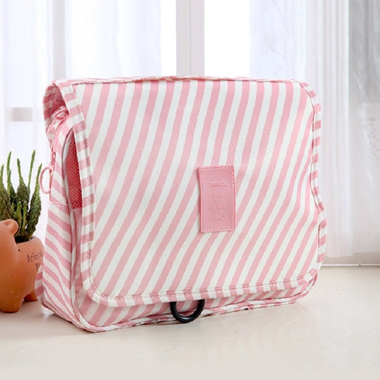 Travel Large-Capacity Storage Portable Portable Waterproof Cosmetic Wash Storage Bag, Size:24 × 20 × 9.5 cm(Grey)