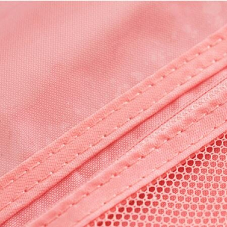 Travel Large-Capacity Storage Portable Portable Waterproof Cosmetic Wash Storage Bag, Size:24 × 20 × 9.5 cm(White)