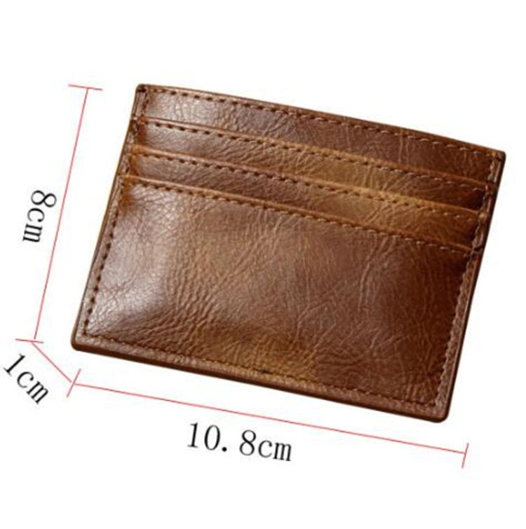 Men Card Holder Driver License Holster Multi Card Bank Card Holder(Rose Red)