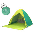 With Curtain Automatic Instant Pop Up Tent Potable Beach Tent, Size: 150x165x110cm(Green)