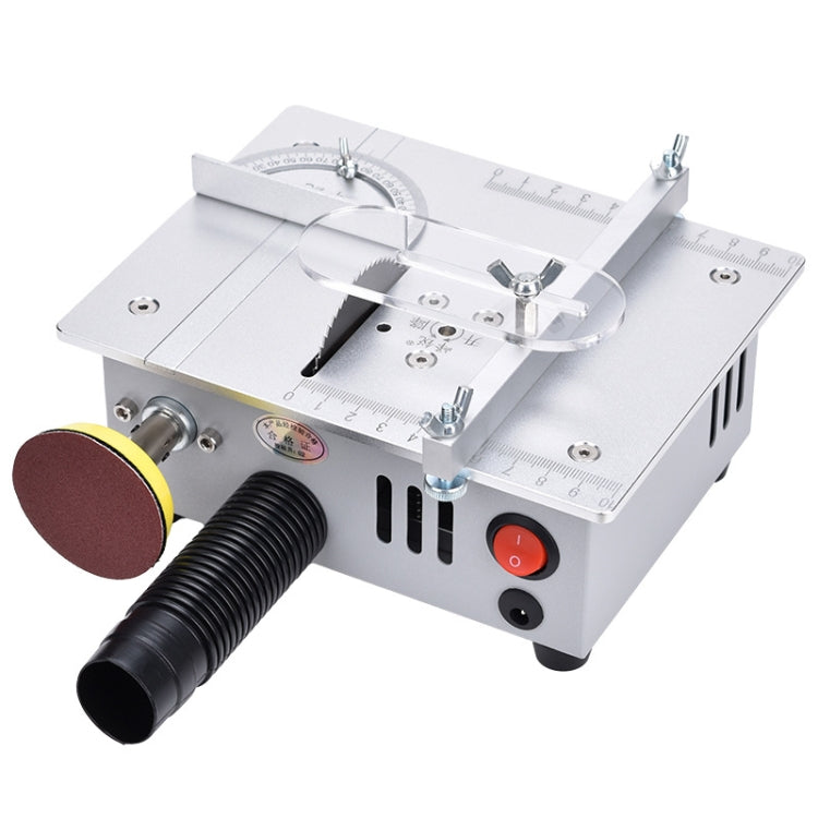 S6  96W Multifunctional Model Desktop Mini Table Saw Cutter,Spec: High-end Version(US Plug)