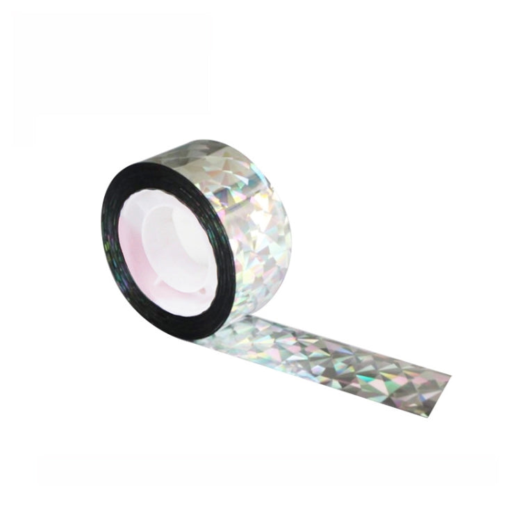 4.8 x 80m Double-sided Reflective Bird Repeller Ribbon Bird Chaser Garden Tool(Laser Floral)
