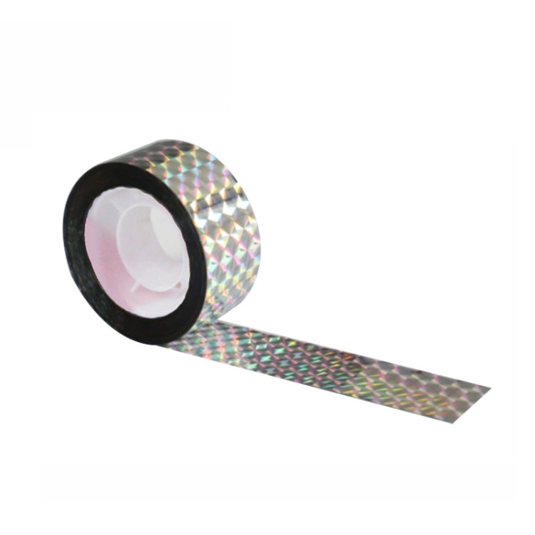 4.8 x 110m Double-sided Reflective Bird Repeller Ribbon Bird Chaser Garden Tool(Laser Frid)