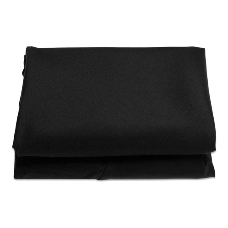 Polyester Parasol Replacement Cloth Round Garden Umbrella Cover, Size: Diameter 2.7m 8 Ribs(Black)