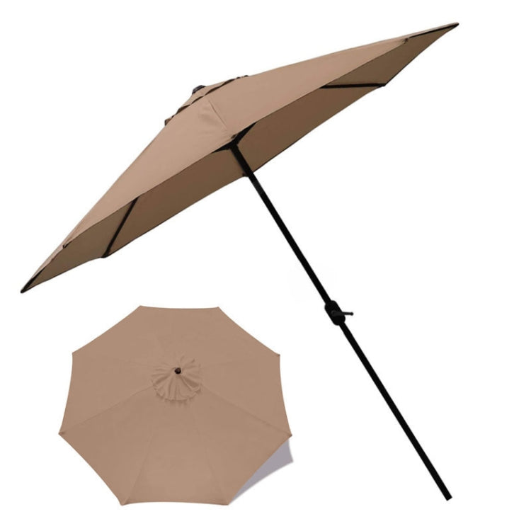 Polyester Parasol Replacement Cloth Round Garden Umbrella Cover, Size: Diameter 2.7m 8 Ribs(Creamy-white)