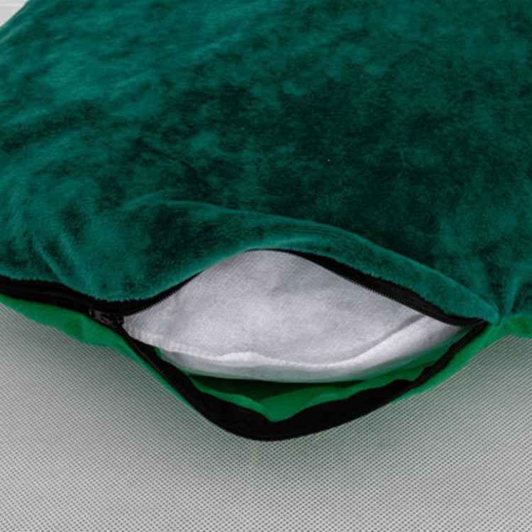 Three-dimensional Sponge Christmas Hat Shaped Pet Bed Nest Warmth Supplies, Size:Large 55x65cm(Green)