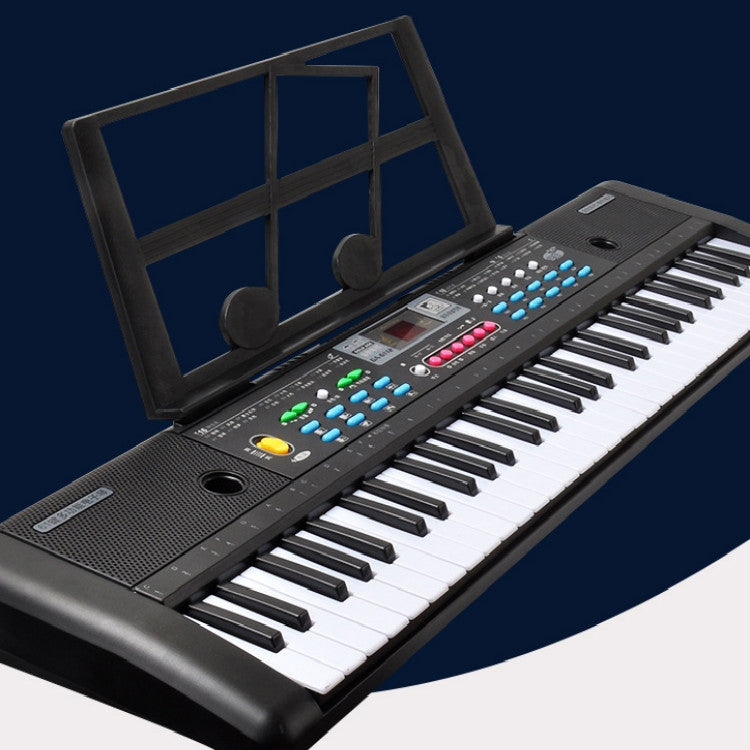 Large 61 Key Childrens Keyboard Musical Instrument Toy, Specification:CN Plug