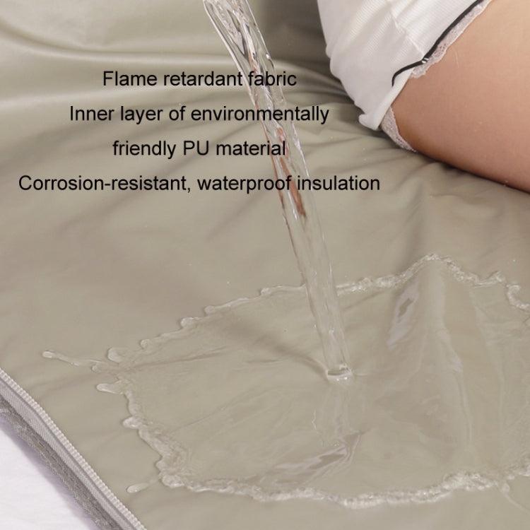 Infrared Far-ray Sweat Steaming Zipper Space Blanket Household Whole Body Dehumidifier, Colour:Silver(AU Plug)