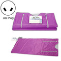 Infrared Far-ray Sweat Steaming Zipper Space Blanket Household Whole Body Dehumidifier, Colour:Purple(AU Plug)