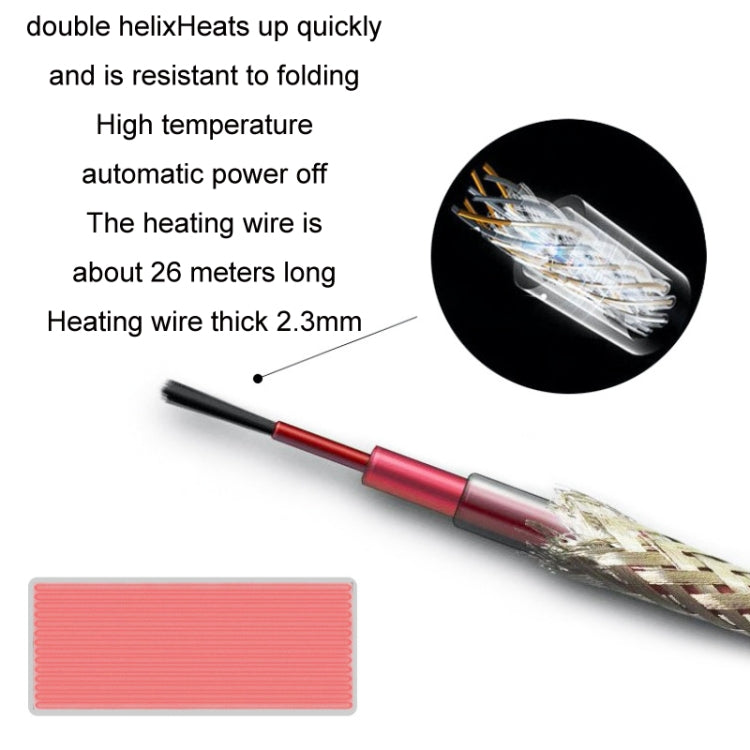 Infrared Far-ray Sweat Steaming Zipper Space Blanket Household Whole Body Dehumidifier, Colour:Purple(AU Plug)