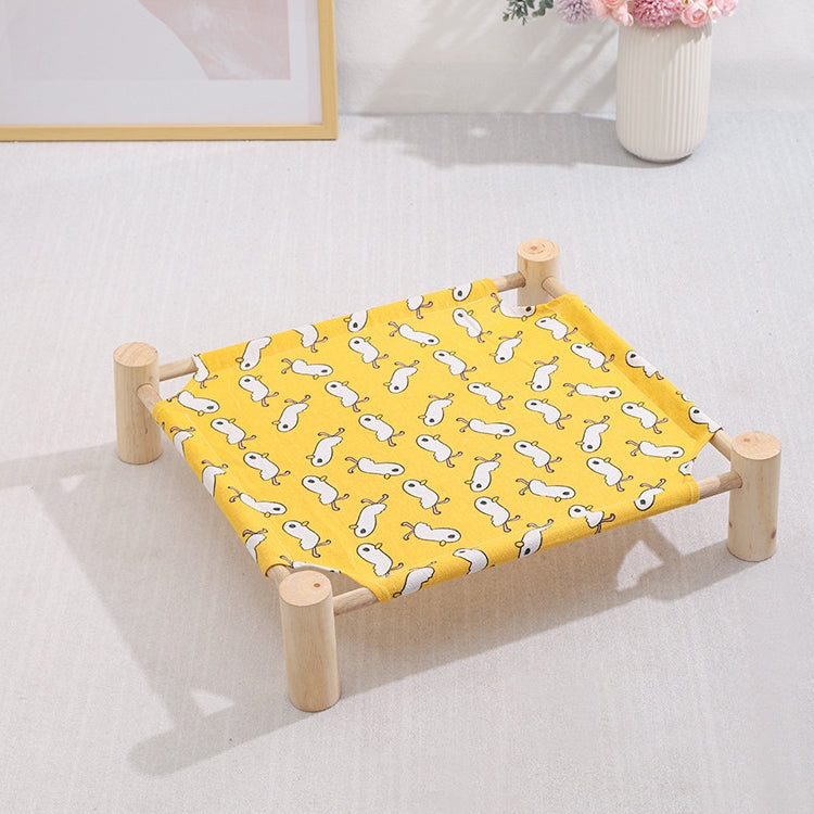 47x52cm Four Seasons Universal Removable And Washable Pet Bed Pet Nest, Style:Small Yellow Duck