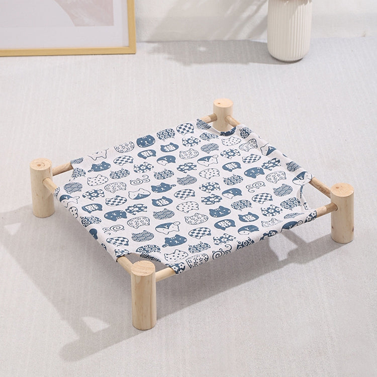 47x52cm Four Seasons Universal Removable And Washable Pet Bed Pet Nest, Style:Small White Cat Head