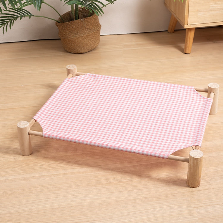 47x52cm Four Seasons Universal Removable And Washable Pet Bed Pet Nest, Style:Small Pink Square