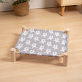 47x52cm Four Seasons Universal Removable And Washable Pet Bed Pet Nest, Style:Small Gray Bunny