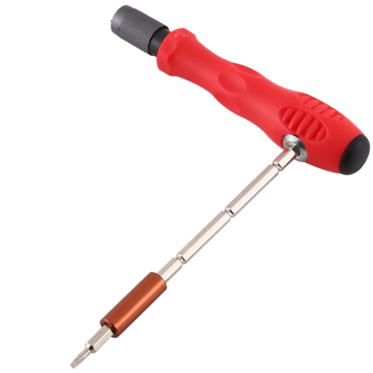 32-in-1 CRV Steel Mobile Phone Disassembly Repair Tool Multi-function Combination Screwdriver Set(Red)