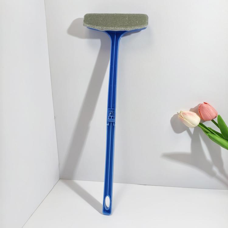 Long Handle Detachable Screen Brush Anti-theft Net Cleaner Multifunctional Dust Removal Groove Screen Cleaning Brush(Blue)